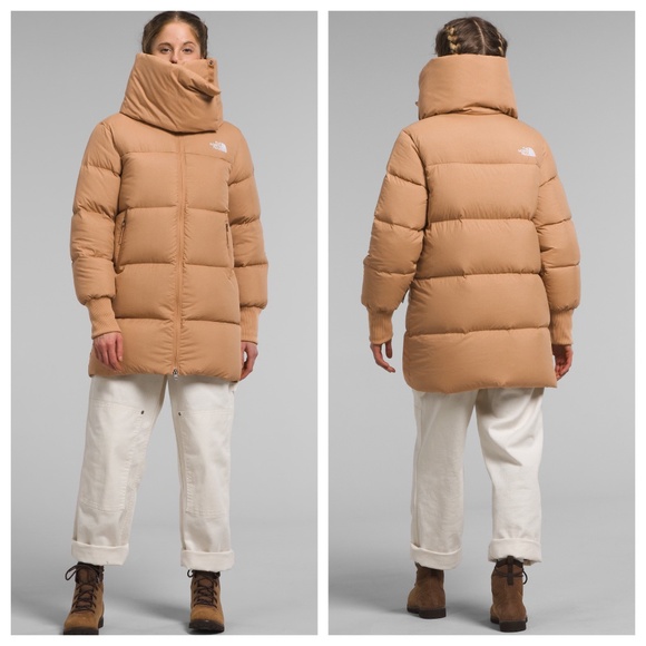 NWT THE NORTH FACE Glacier Basin Parka Almond Butter Women's Size M - Picture 2 of 12